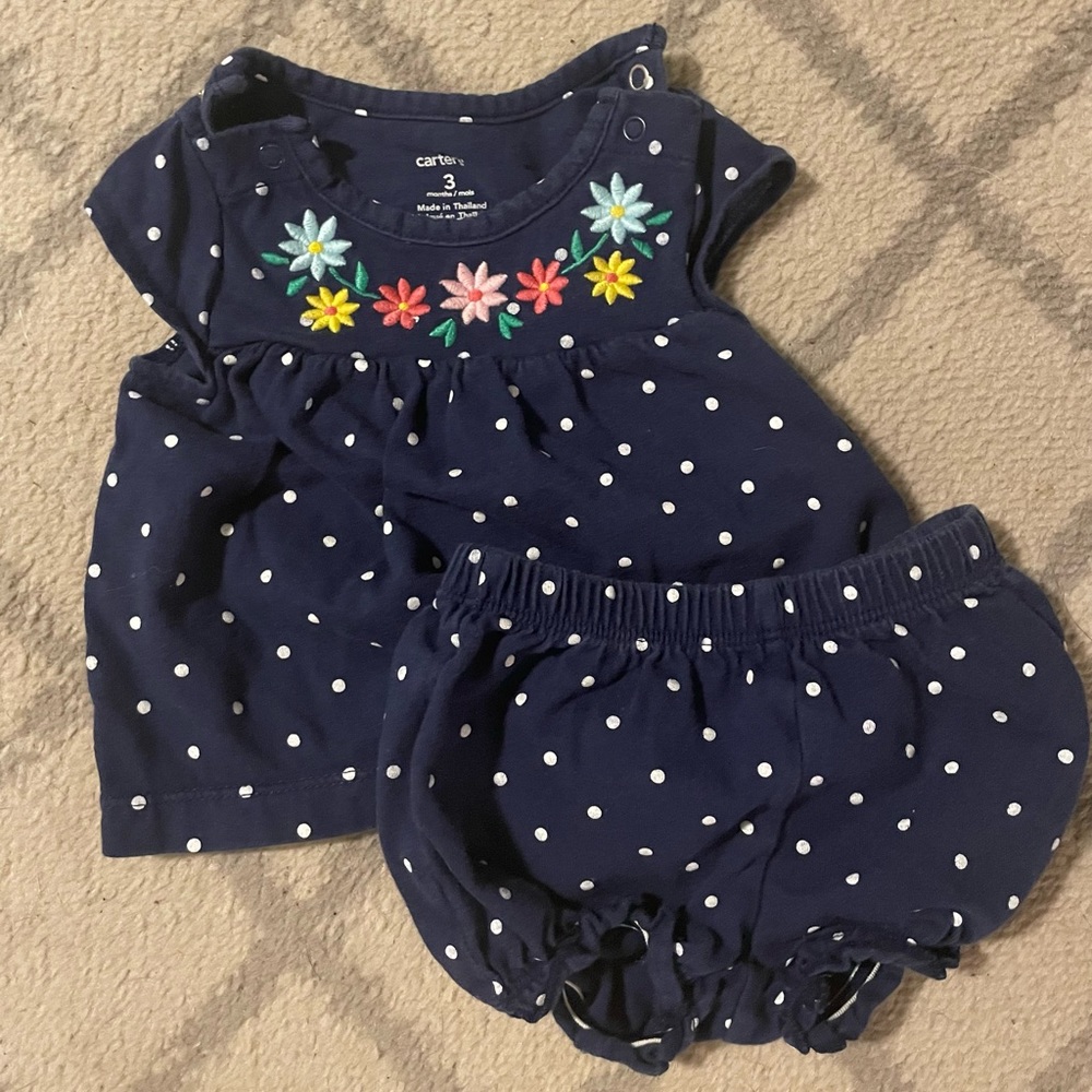Carters girl outfit